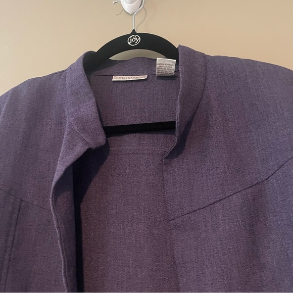 Drapers & Damon’s purple Blazer, 1X, UGC - Picture 9 of 10